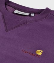 Carhartt WIP American Script Felpa (huckleberry)