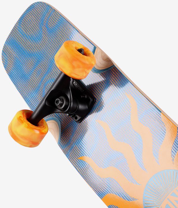 Landyachtz Rally Kitty Sun Jam 33" (83,8cm) Complete-Longboard (blue)