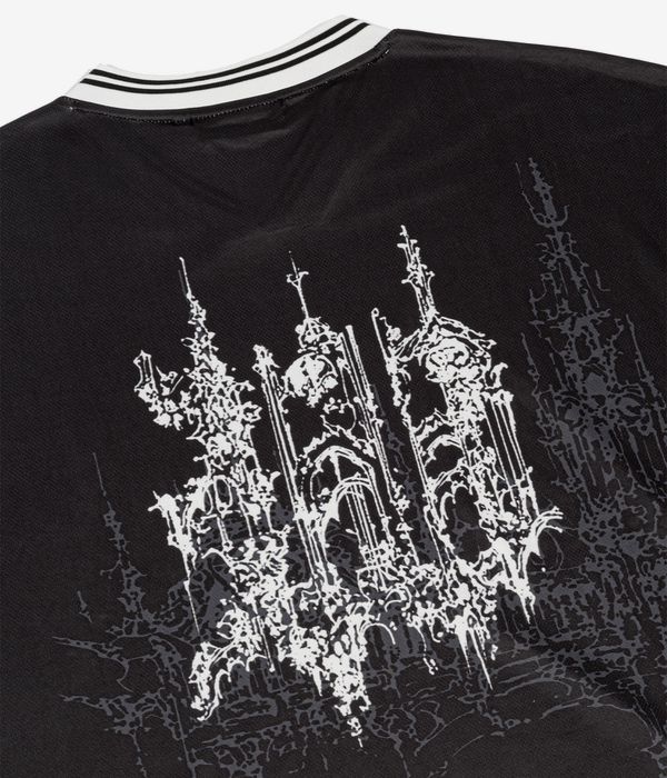 Wasted Paris Stronghold Football Jersey T-Shirt (black)