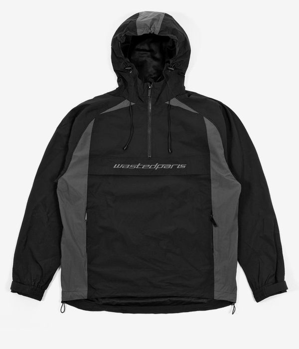 Wasted Paris Arena Windbreaker Jacke (black charcoal)
