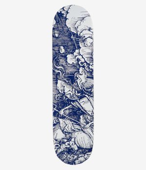 skatedeluxe Apocalypse 8" Skateboard Deck (blue white)