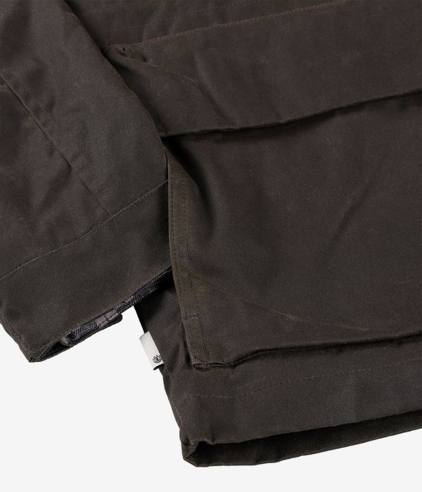 Element Field Waxed Parka Jacket (kalamata)