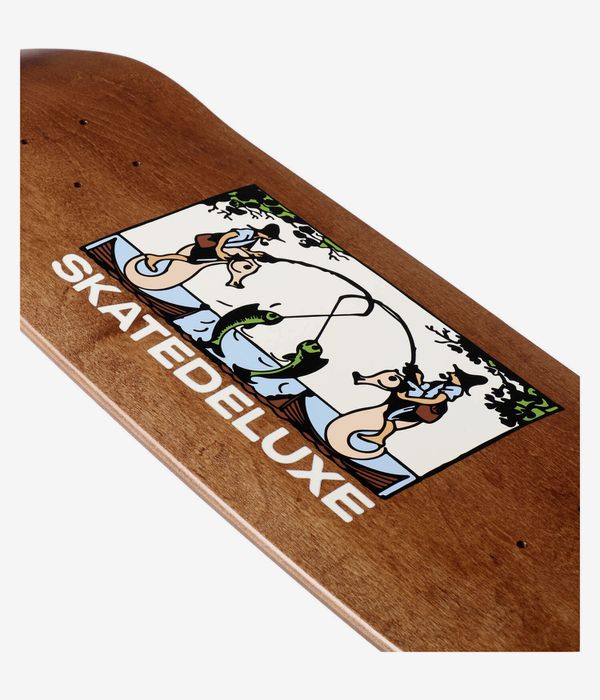 skatedeluxe Fisherman Egg 8.375" Skateboard Deck (brown)