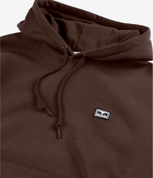 Obey Established Works Eyes II Hoodie (java brown)