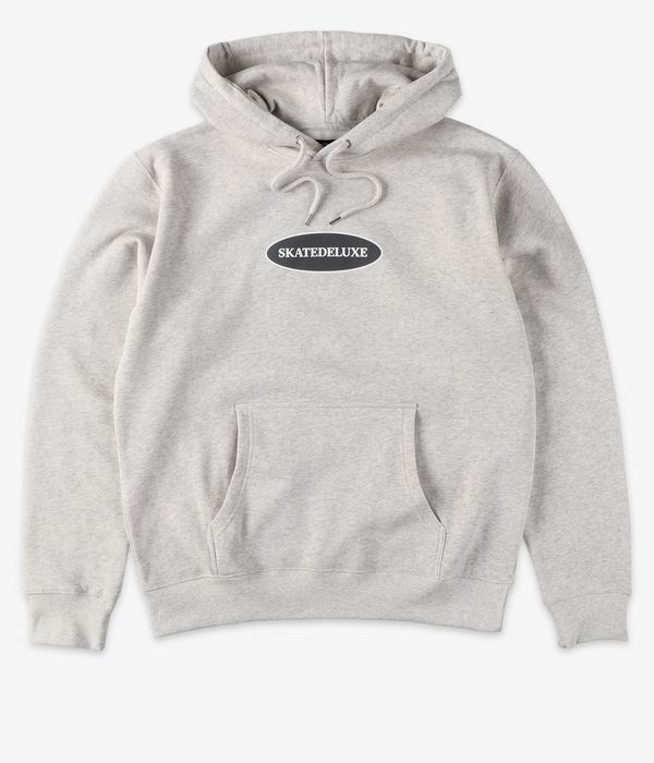 skatedeluxe Oval Organic Hoodie (heather grey)