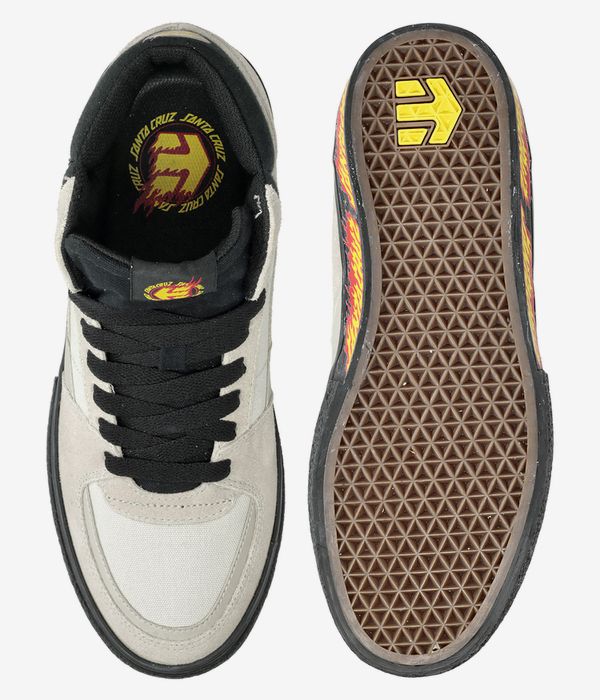 Etnies x Santa Cruz Screw Vulc Mid Schoen (white black)