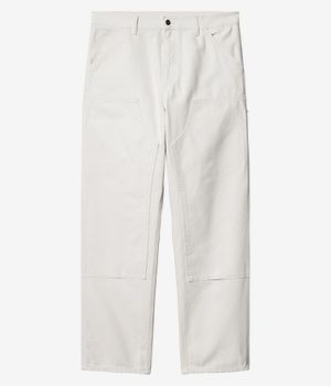 Carhartt WIP Double Knee Pantalones (white rinsed)
