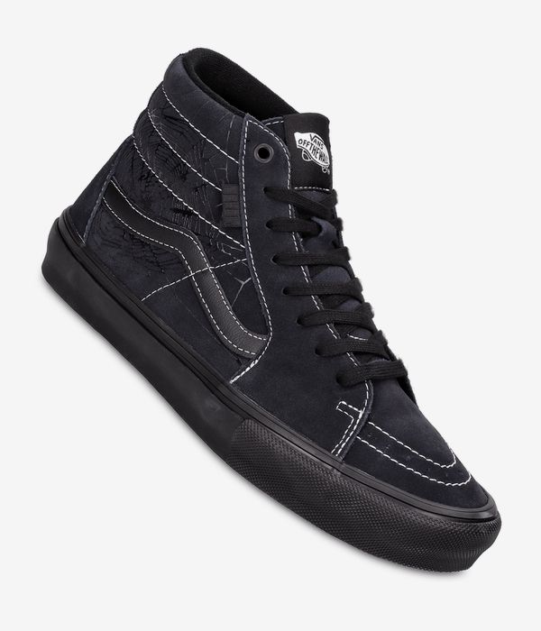 Vans Skate Sk8-Hi Web Shoes (dark grey black)