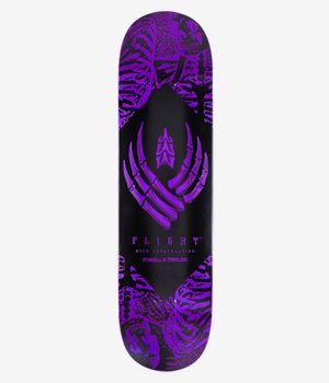 Powell-Peralta Skeleton Flight Shape 309 9" Skateboard Deck (purple)