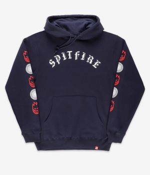 Spitfire Old E Combo sweat à capuche (navy white red)