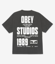 Obey Stamped T-shirt (pigment dusty black)