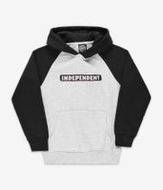 Independent Bar Hoodie kids (black athletic heather)