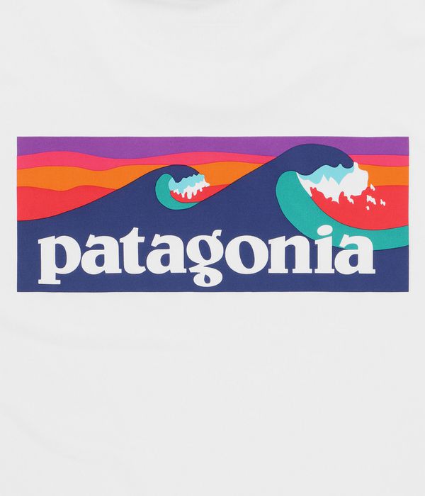 Patagonia Cap Cool Daily Graphic Camiseta de manga larga (white)