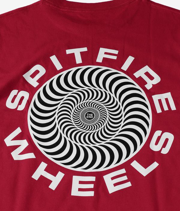 Spitfire Classic '87 Swirl Fill T-Shirt (red white)