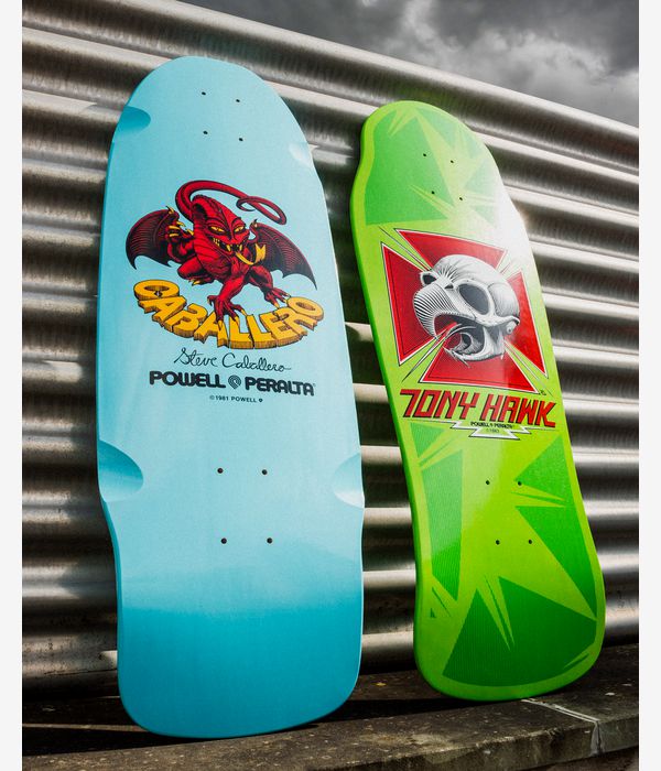 Powell-Peralta Hawk BB S15 Limited Edition 10.38" Planche de skateboard (lime)