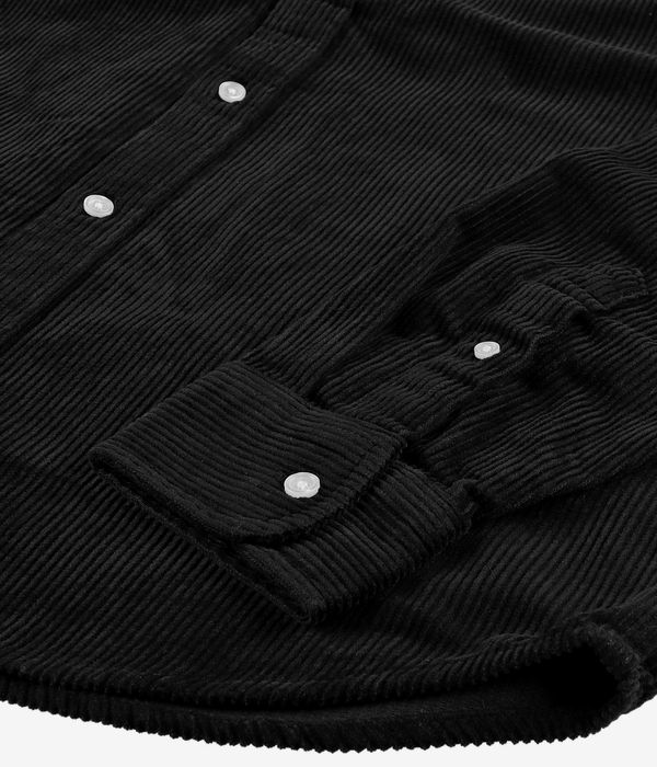 Carhartt WIP Madison Corduroy Camisa (black wax)