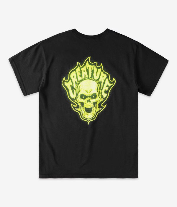 Creature Bonehead Glitch T-Shirt (black)