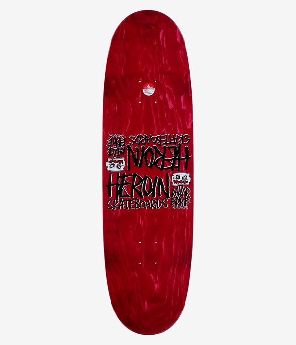 Heroin Skateboards Razoregg Anatomy Merged 9.25" Planche de skateboard (multi)
