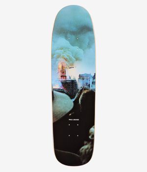 Polar Grund Notre Dame P9 8.625" Planche de skateboard (multi)