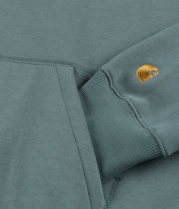Carhartt WIP Chase Hoodie (silver pine gold)