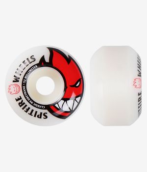 Spitfire Bighead Wheels (white red) 52mm 99A 4 Pack