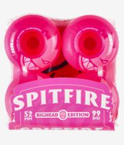 Spitfire Neon Bigheads Classic Roues (neon pink) 52mm 99A 4 Pack