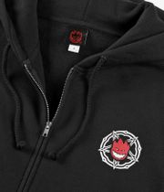 Spitfire Pentagram Drip Dbl Sudadera con cremallera (black red white)