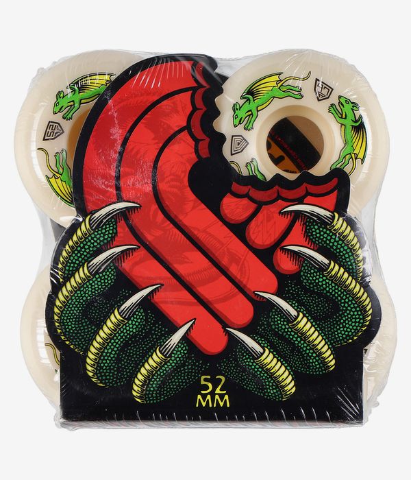 Powell-Peralta Dragons Nano Rat V4 Wheels (off white) 52 mm 97A 4 Pack