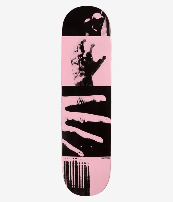 Cleaver Collage 1 8" Skateboard Deck (black white)