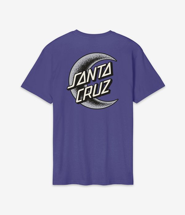 Santa Cruz Crescent Moon Chest T-Shirt (navy dusk)