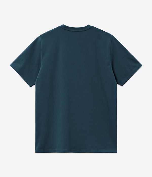 Carhartt WIP Chase T-shirt (duck blue gold)