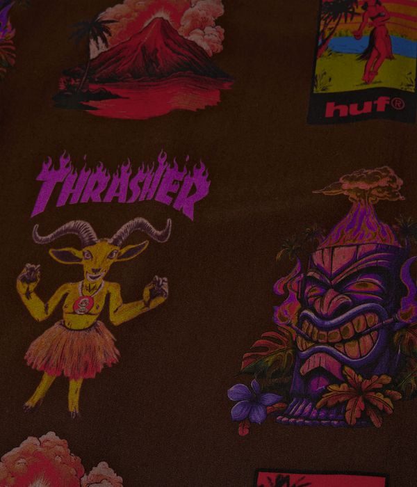HUF x Thrasher Hawaiian Shirt (multi)