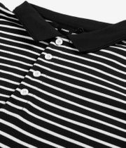 Former Uniform Striped Polos (black white)