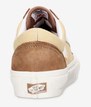 Vans Skate Old Skool Brown Nubuck Leather & Canvas Skate Shoes