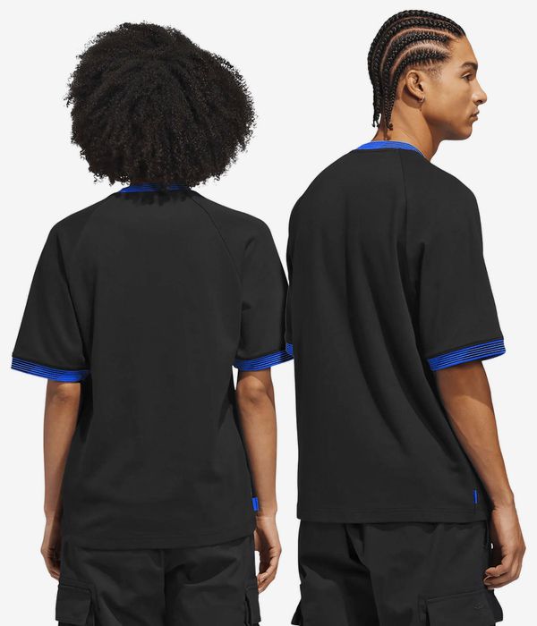 adidas SKT ESC TEC T-Shirt (black lucid ray blue)