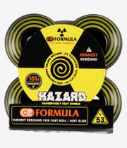 Madness Hazard Swirl CP Radial Rollen (black) 53mm 101A 4er Pack