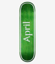 April OG Logo 8.25" Skateboard Deck (green invert)