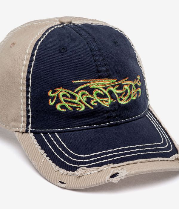 Bronze 56k Madness Distressed Casquette (navy olive)