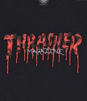 Thrasher Blood Drip Camiseta (black)