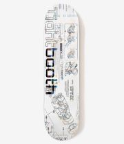 Tightbooth Analyze 1 8.25" Skateboard Deck (white)