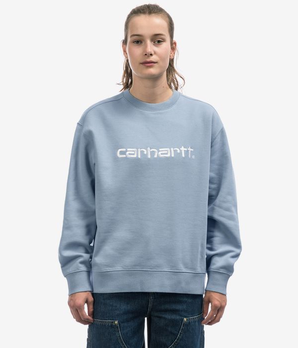 Carhartt WIP W' Basic Felpa women (misty sky white)