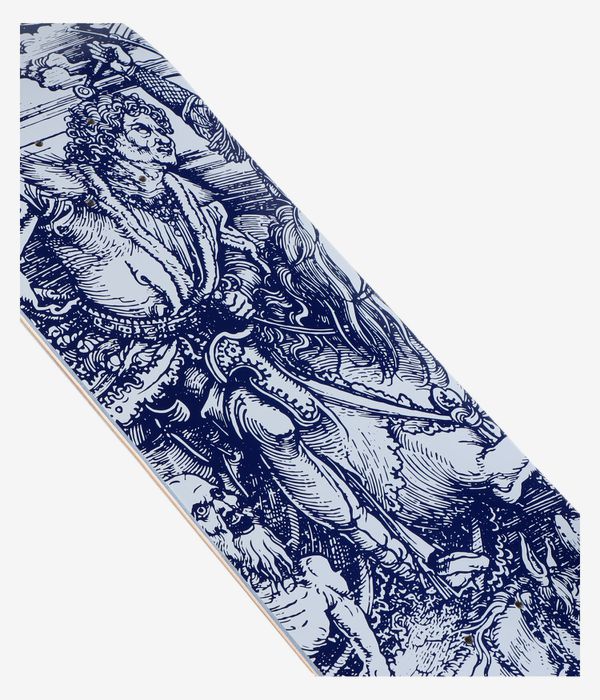 skatedeluxe Apocalypse 8.25" Planche de skateboard (blue white)