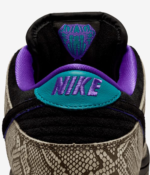 Nike SB Dunk Low Pro Zapatilla (string black bright spruce fierc)