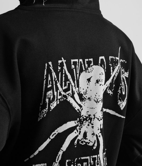 Wasted Paris Authentic Zip-Hoodie (black)