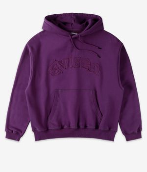 Evisen Arch Logo Patch Hoodie (purple)