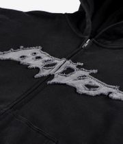 Butter Goods Amplify Zip-Sweatshirt avec capuchon (washed black)