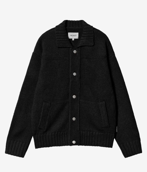 Carhartt WIP Santa Fe Cardigan (gauge black)