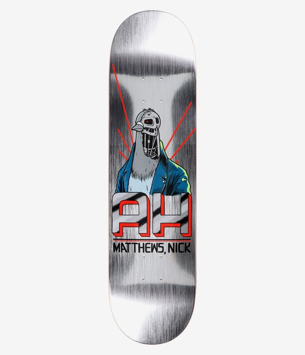 Anti Hero Matthews The Pigeonator 8.25" Skateboard Deck (silver)