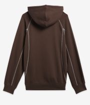 adidas Shmoo FW sweat à capuche (dark brown core white)