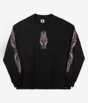 DC Burn Out Top z Długim Rękawem (black)